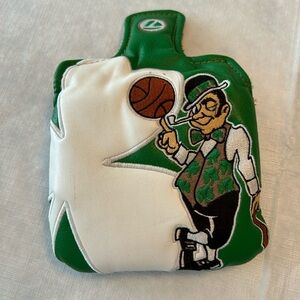 NBA Green and White Basketball Headcover